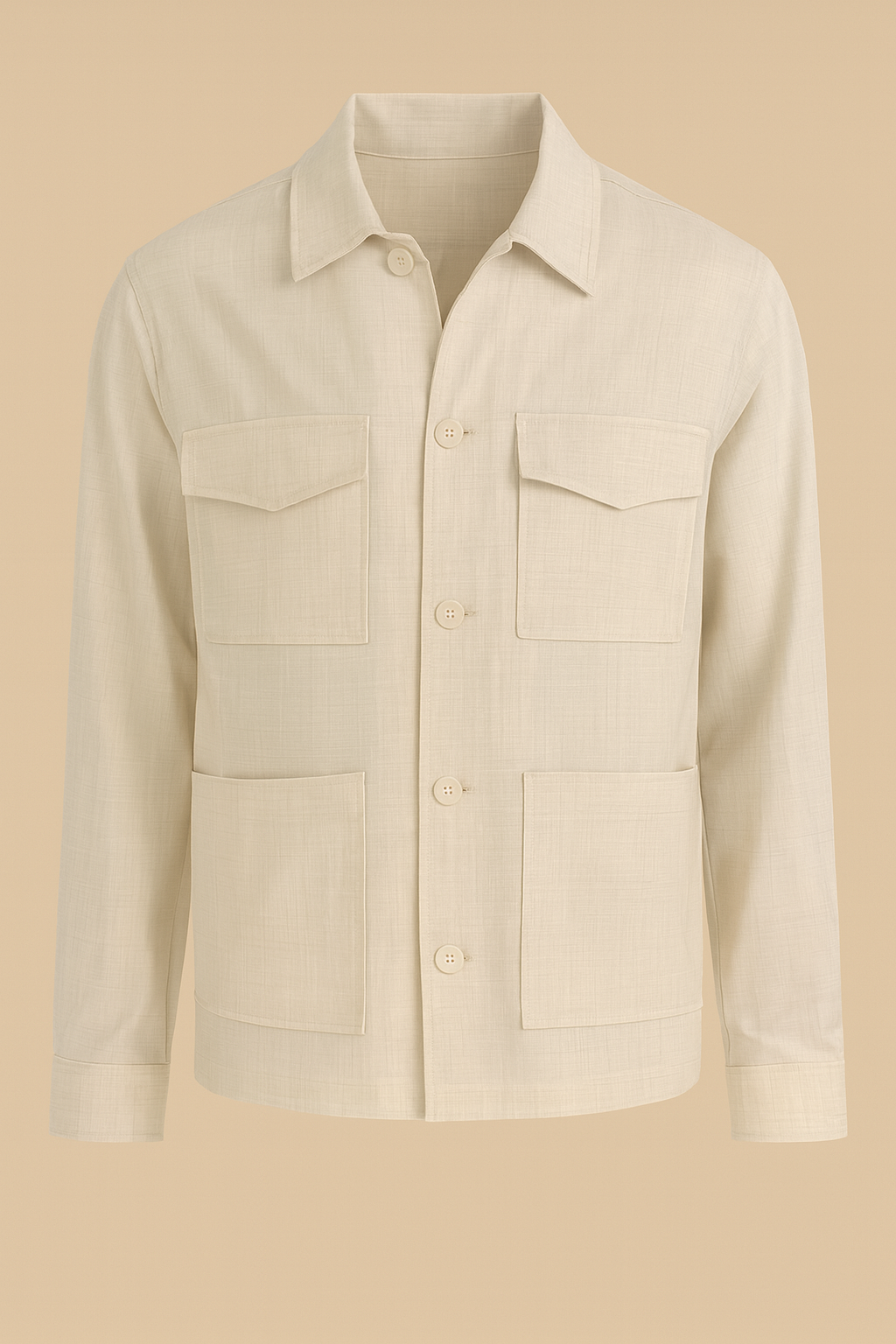 Sahariana Beige Made in Italy