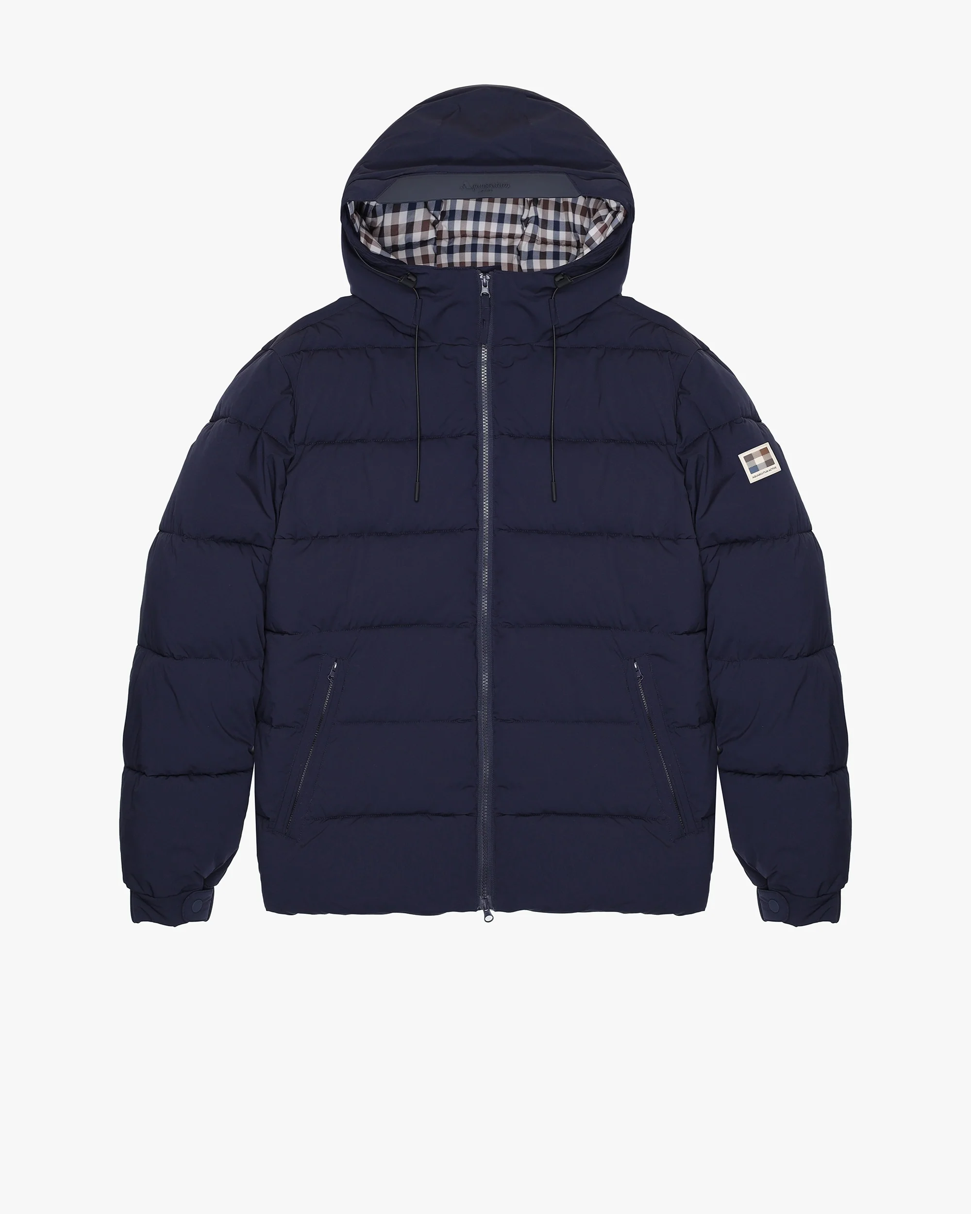 Aquascutum SP HOODED PUFFER Navy