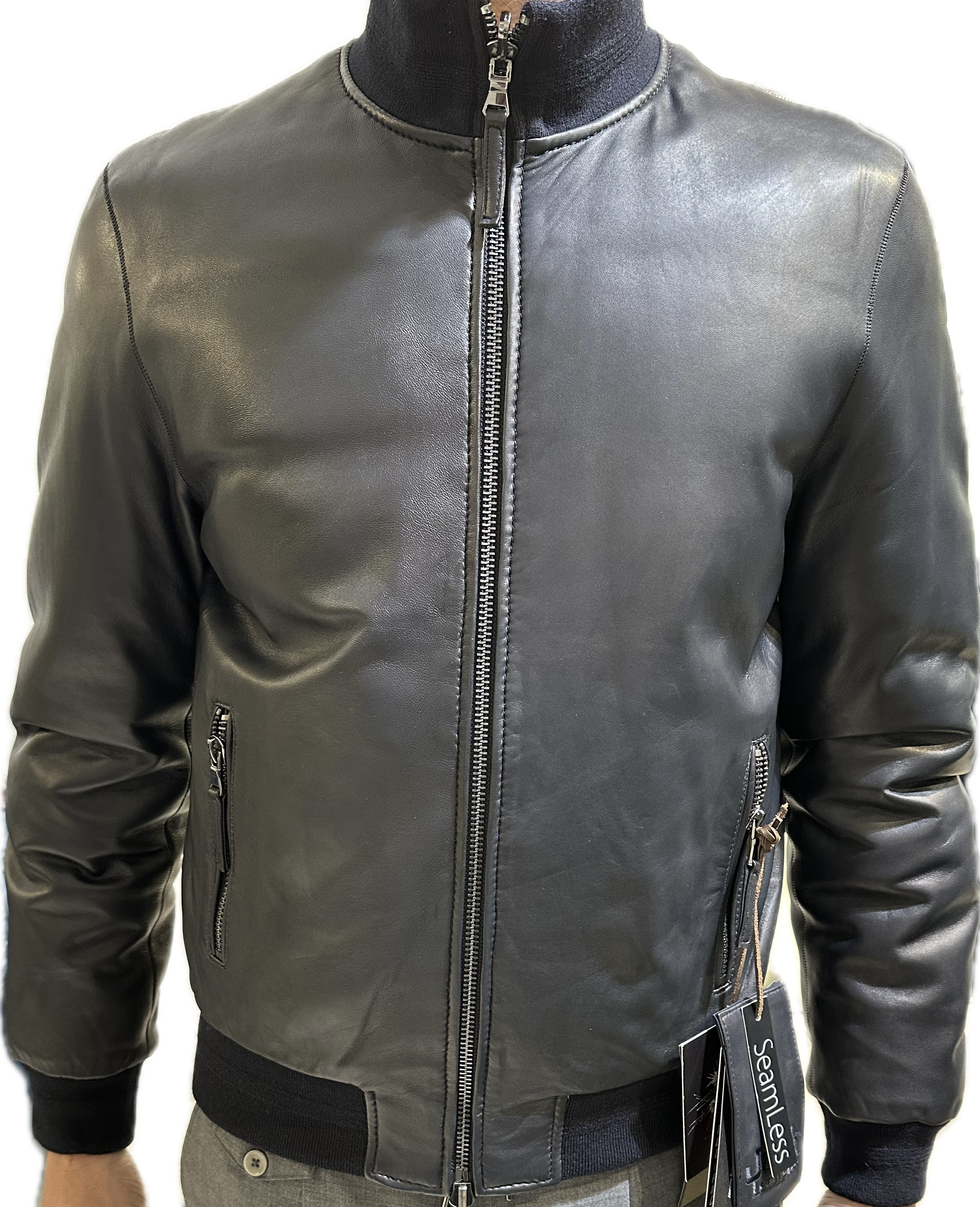 The Jack Leathers Derek Seamless Reversible Blu