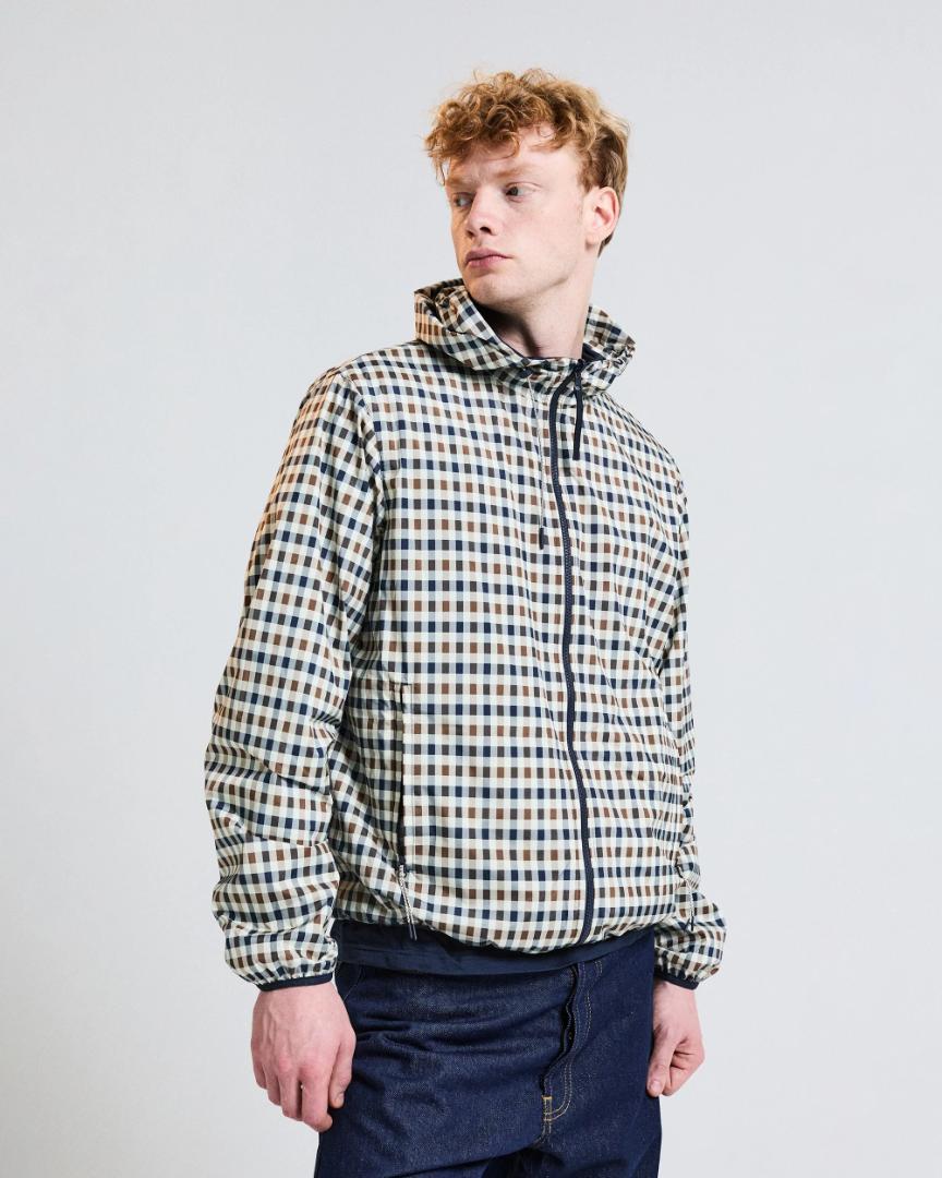 Aquascutum RLG BADGE REVERSIBLE SAILOR BLU