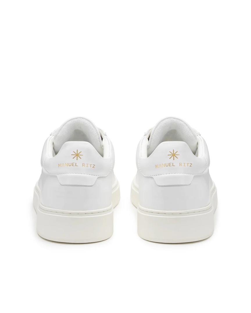 Manuel Ritz sneakers in pelle bianco