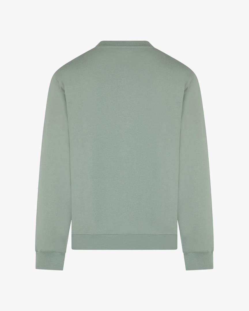 Aquascutum BADGE CREWNECK SALVIA