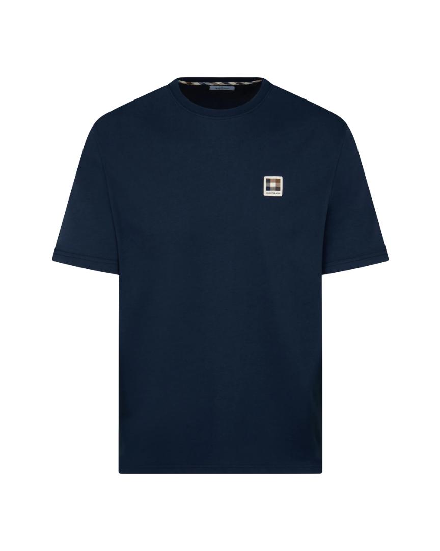 ext-190601-1-10-1771408094 Aquascutum BADGE T-SHIRT BLU