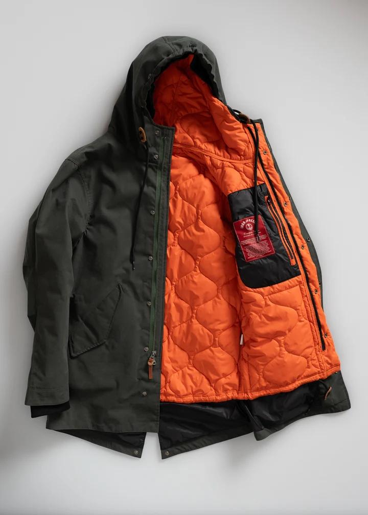 BuckeyeJacket-KhakiGreen-Open_720x Iron E Resin Buckeye Jacket Green