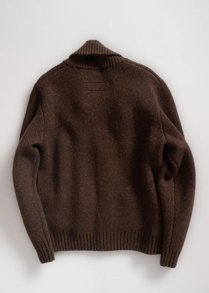 CabinShawlSweater-Brown-Back_720x Iron E Resin Cabin Shawl Collar Sweater Brown