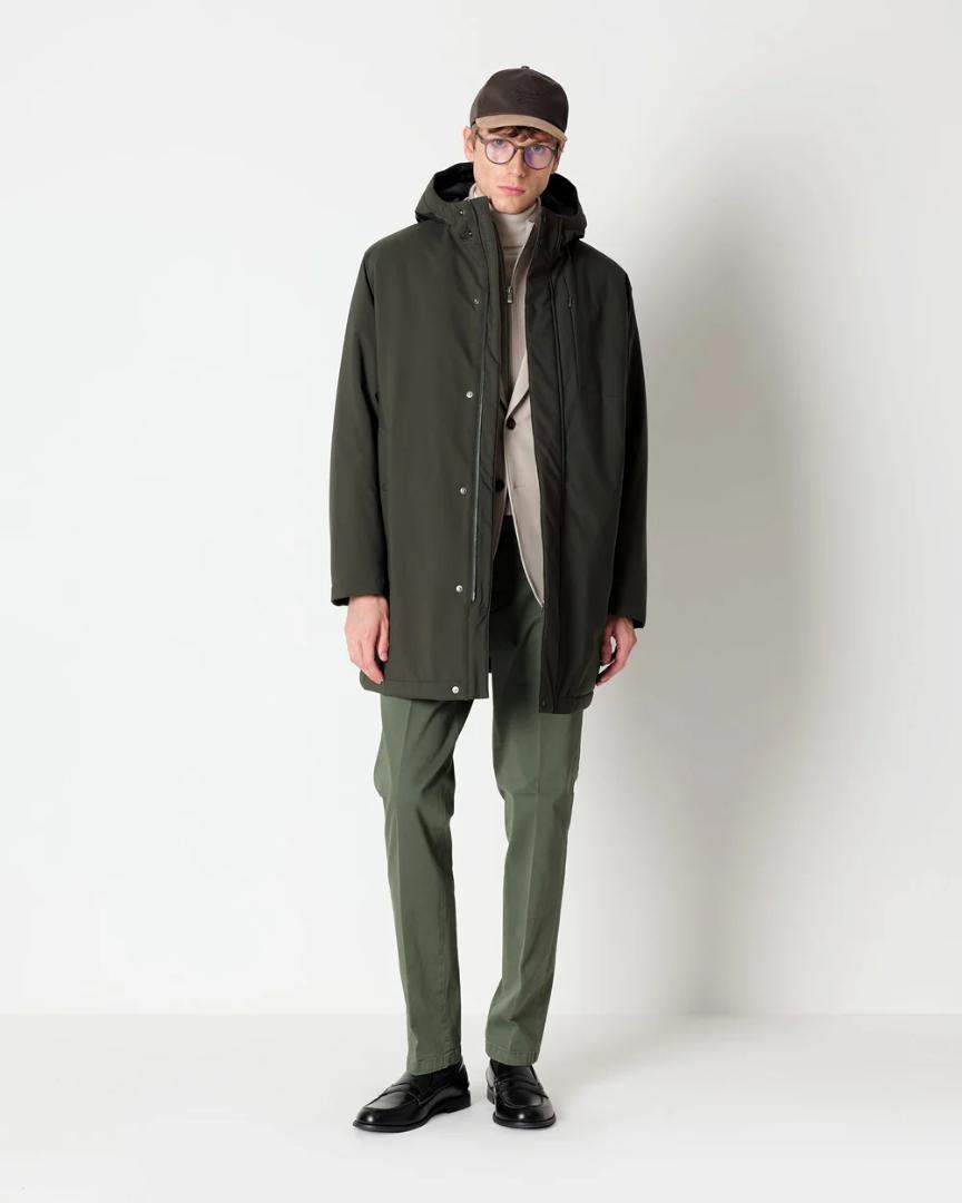 Manuel Ritz Parka tecnico Green