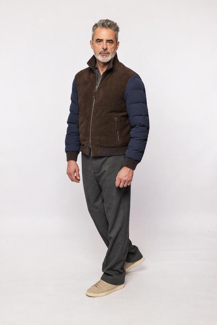 The Jack Virgilio Suede Mix Marrone/Blu