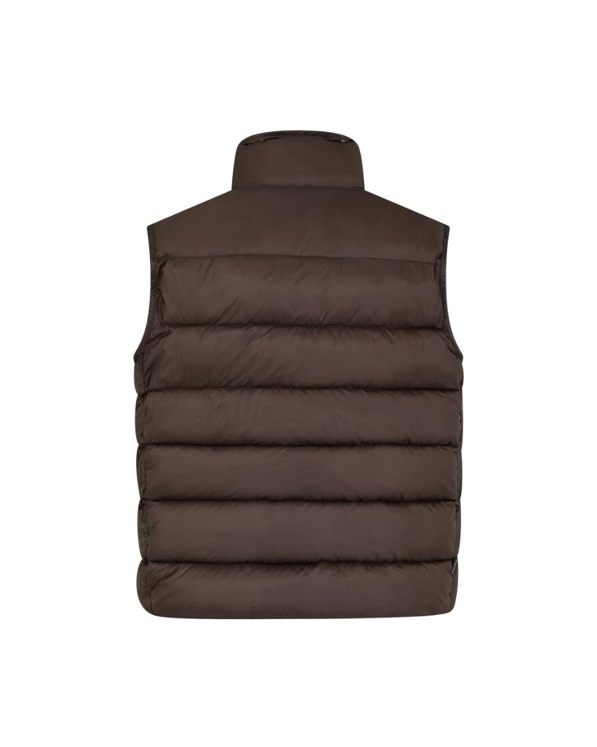 chocolate-veil-puffer_1 Aquascutum Veil-N Puffer Vest Chocolate