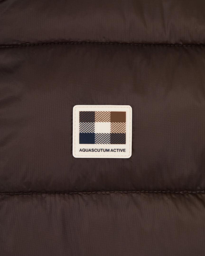 chocolate-veil-puffer_2 Aquascutum Veil-N Puffer Vest Chocolate