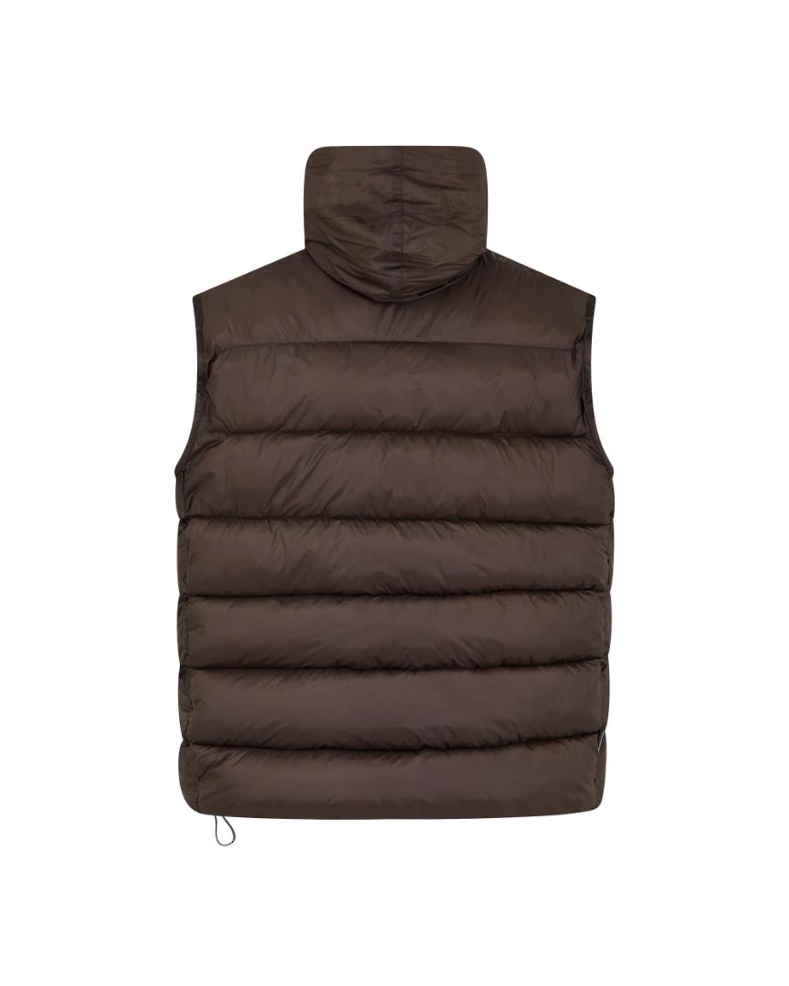 chocolate-veil-puffer_3 Aquascutum Veil-N Puffer Vest Chocolate
