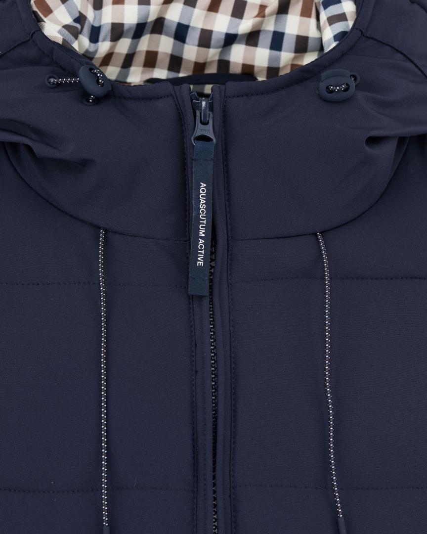 ext-200674-8-10-1785840435 Aquascutum Flex-N Hooded Puffer Navy<br>
