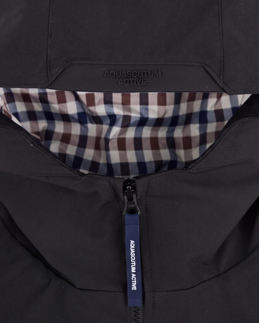 Aquascutum Soft Shell Short Parka Black