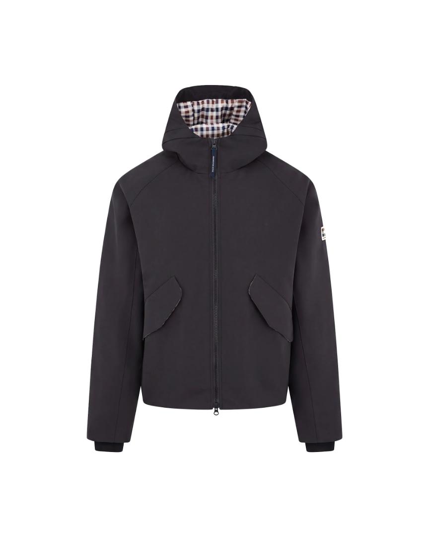 ext-200678-4-9-1788268185 Aquascutum Soft Shell Short Parka Black