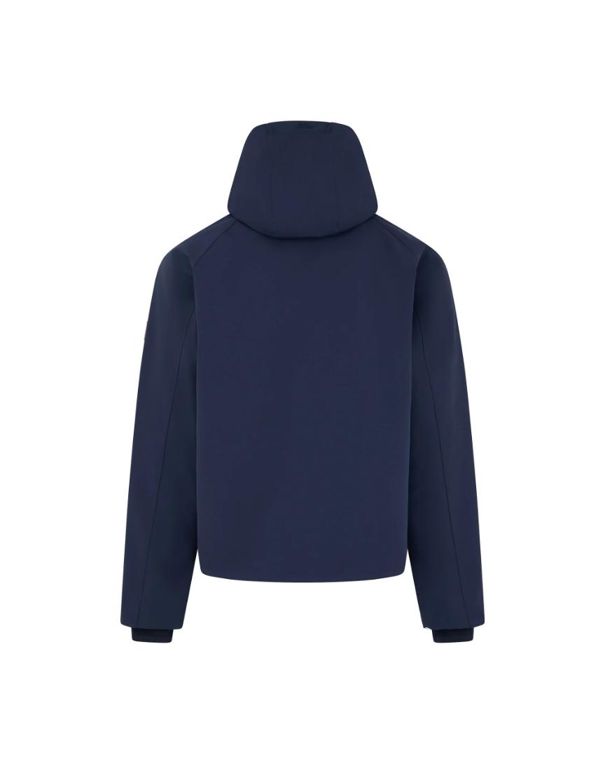 Aquascutum Soft Shell Short Parka Navy
