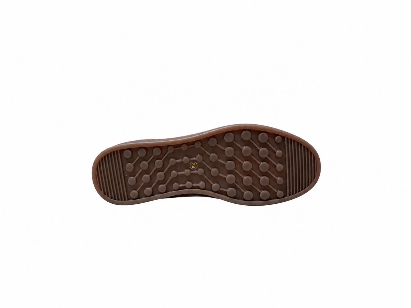 JP/David Sneakers in agnello free metal ASOLO Grigio